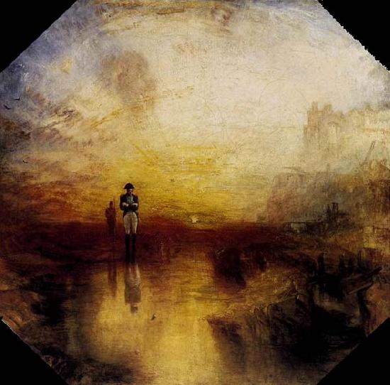 Joseph Mallord William Turner War, the Exile and the Rock Limpet oil painting picture